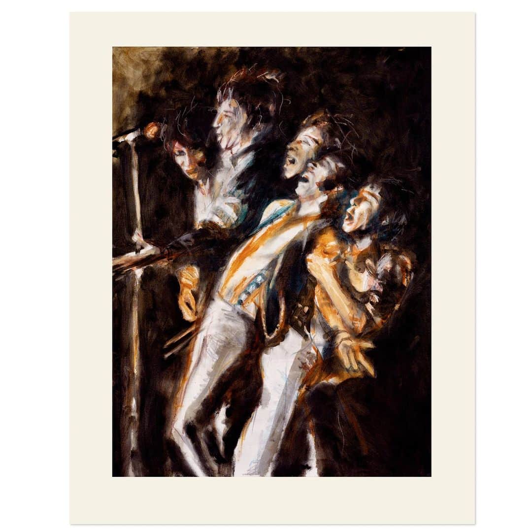 ロン・ウッドさんのインスタグラム写真 - (ロン・ウッドInstagram)「🎄🖼️🎁 Last chance for UK delivery from the Ronnie Wood Art Store before Christmas! Available for all purchases made before Sunday the 17th December. Tap the link in the bio↗」12月15日 17時43分 - ronniewood