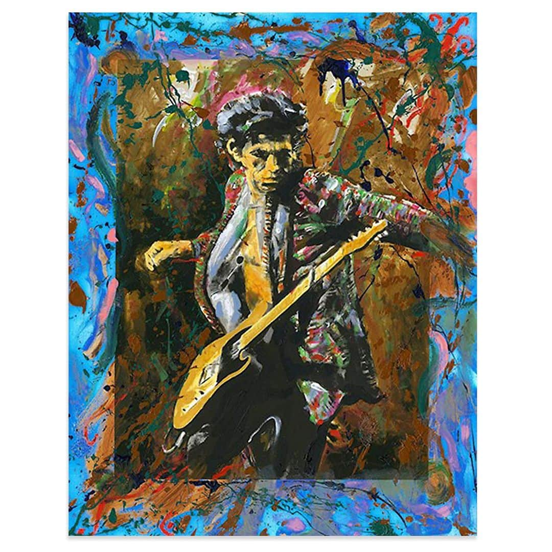 ロン・ウッドさんのインスタグラム写真 - (ロン・ウッドInstagram)「🎄🖼️🎁 Last chance for UK delivery from the Ronnie Wood Art Store before Christmas! Available for all purchases made before Sunday the 17th December. Tap the link in the bio↗」12月15日 17時43分 - ronniewood