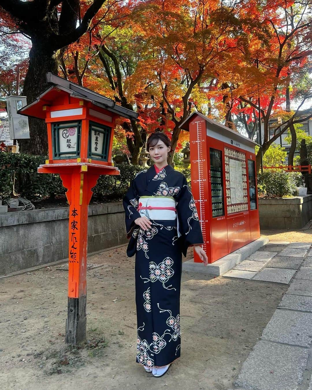 ののさんのインスタグラム写真 - (ののInstagram)「今年は紅葉の見頃が少し遅かったね🍁  🍁  #京都#京都観光#京都旅行#京都紅葉#京都旅#京都散策#京都着物レンタル#着物#着物ヘア#着物女子#和服#和服ヘア#和服女子#着物モデル#和服モデル#和装#和装ヘア#紅葉#祇園#河原町#八坂神社#八坂#円山公園  #kyoto#kyotojapan#kyototrip#wahuku#kimono#yasakashrine」12月15日 17時48分 - nonoko0309