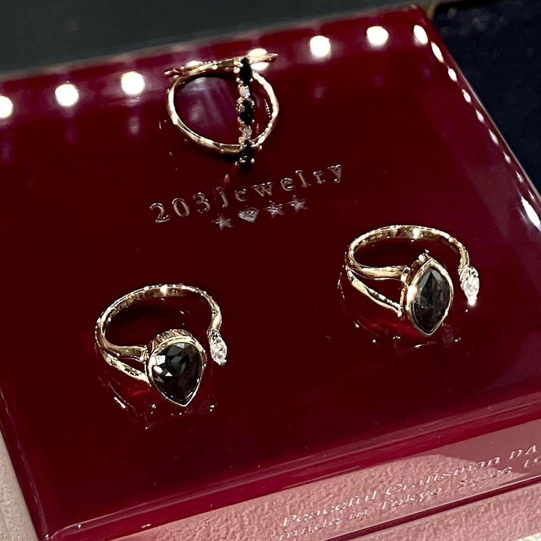 daimarusapporoさんのインスタグラム写真 - (daimarusapporoInstagram)「1階 イベントスペースで〈203Jewelry〉POP UPを開催中！ 東京・浅草にアトリエを構えるジュエリーブランドから、ホリデーにもぴったりなコレクションが登場しました💍  新作のブラックダイヤモンドを使ったジュエリーは、繊細でありながらも凛とした佇まいがとても素敵。 その他にも、他にはないデザインが魅力のネックレスやリングがたくさんです😌  1点1点手作業で生み出されたジュエリーは、どれもじっくり見入ってしまうほどの美しさ。 ぜひ店頭でご覧ください！  ※12/19(火)まで  #大丸札幌 #203jewelry #203ジュエリー #ジュエリー #ダイヤモンドジュエリー #ネックレス #リング #天然石ジュエリー #クリスマスプレゼント」12月15日 19時06分 - daimarusapporo