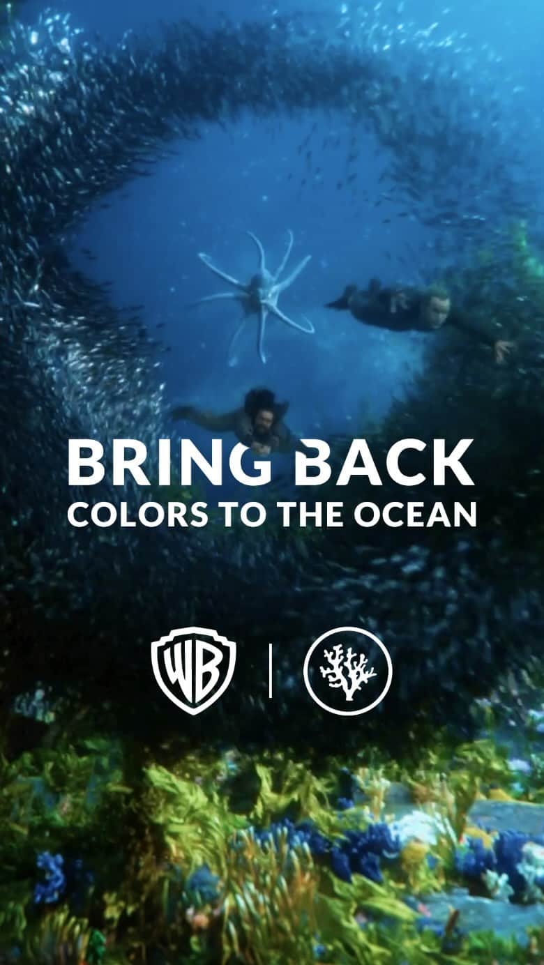 ジェイソン・モモアのインスタグラム：「This year, #Aquaman is facing the ocean’s greatest threat… Can he do it alone? Head over to thelostcolors.org to play your part in restoring the ocean. 🔱🪸  #TheLostColors #CoralGardeners」