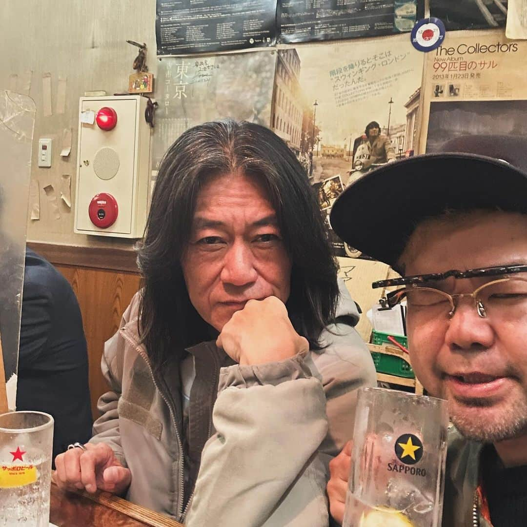 西寺郷太さんのインスタグラム写真 - (西寺郷太Instagram)「池袋でコータロー @furuichikotaro 兄貴と乾杯。」12月15日 22時18分 - gota_nonareeves