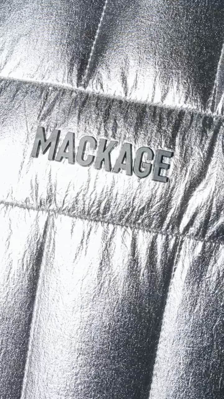 マッカージュのインスタグラム：「METALLICS IN MOTION   Galactic shine for pre-spring 2024. Discover the new collection, online and in-stores.   More on MACKAGE.COM   #MACKAGE #MONDEMACKAGE」