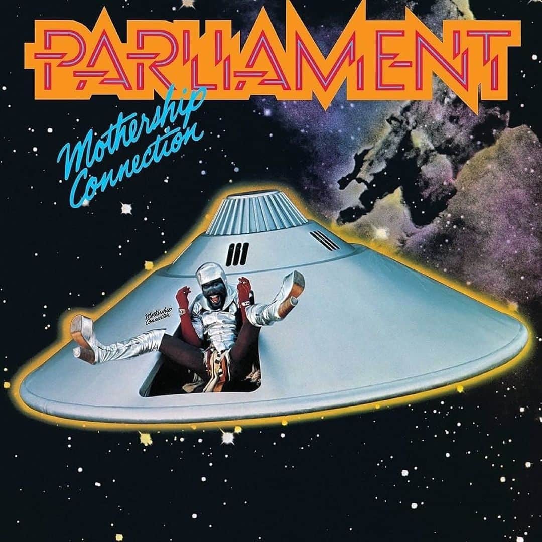 DJプレミアのインスタグラム：「Dec. 15, 1975 This album changed the game of Funk into another stratosphere from where James Brown left off. PARLIAMENT - "Mothership Connection".  A Certified Masterpiece Timeless Classic. NEVER call yourself FONKAY if you do not have this LP and memorized PERIOD!!! SALUTE GEORGE CLINTON and The Entire  Parliament-Funkadelic @yolikegeorge @bootsy_collins @dawn_silva @michael_hampton_pfunk and every Funkateer of the Interplanetary Universe. Dealers Of Funky Music... P-Funk, Uncut Funk, The Bomb🤘🏾」