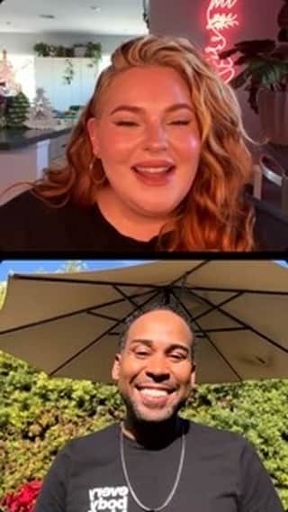 テス・ホリデーのインスタグラム：「Ep 5 of @diverse.a.tea with the incredible @drdavidjohns who is the Executive Director of @nbjconthemove 🫶 We talk about why it’s so important to #teachthebabies & so much more! #protectallblacklives」