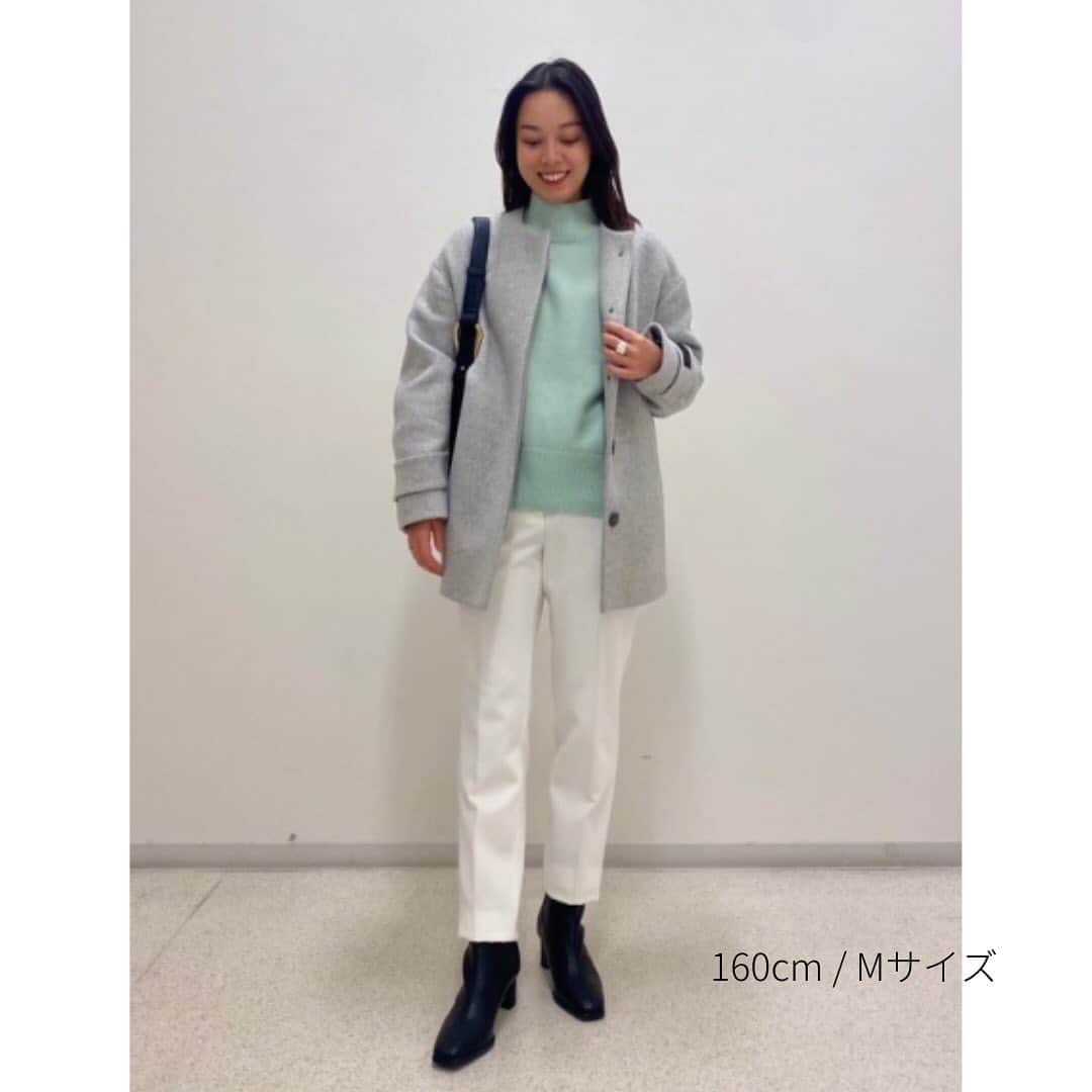 PLST（プラステ）さんのインスタグラム写真 - (PLST（プラステ）Instagram)「【Staff Coordinate】  冬のキレイ色が揃ったミドルゲージセーター🧶を、スタッフのコーディネートでご紹介！  上質なエクストラファインメリノウール100%で暖かく、ふわっとした袖にコクーンシルエット♡ボトムを選ばずに着ていただける、冬コーデのマストアイテムです☺︎  *─────────────*  エクストラファインメリノウール ミドルゲージタートルネックセーター Size：S〜L Price：¥8,800(tax in)  *─────────────*  #PLST #プラステ #きちんとしていたい時の毎日服  #セーター  #スタッフコーデ  #sale #セール #人気商品 #きれいめカジュアル」12月16日 15時33分 - plst_official