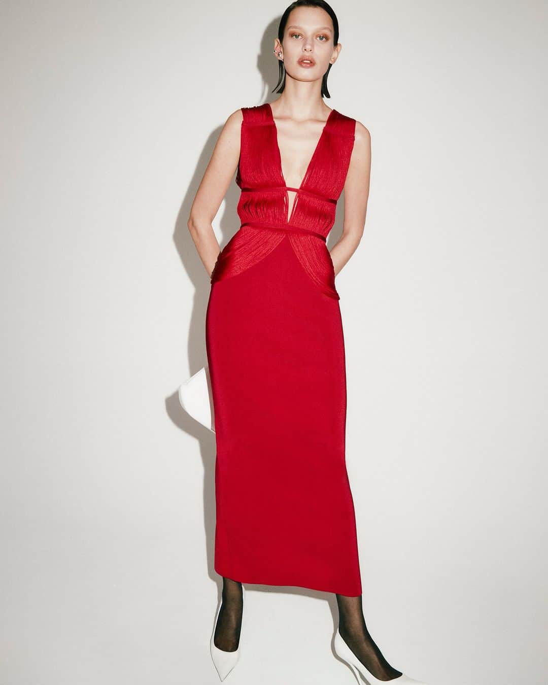 エルベ レジェのインスタグラム：「PRE-FALL 2024 | Look 10   #herveleger」