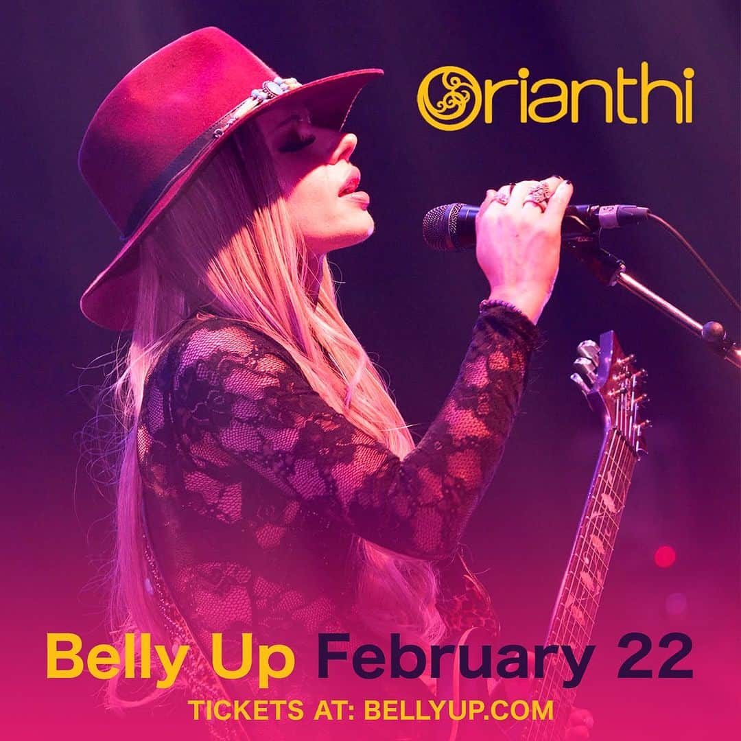 オリアンティのインスタグラム：「New show 🚨💫✨ orianthi.me for tickets」