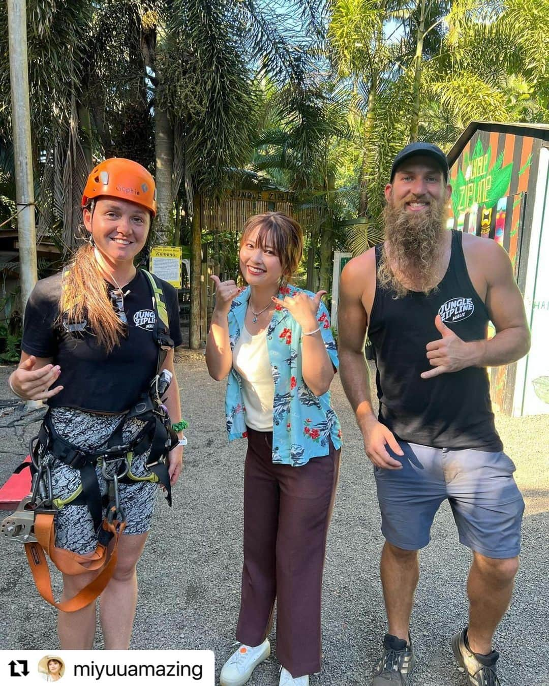 朝日放送「朝だ！生です旅サラダ」さんのインスタグラム写真 - (朝日放送「朝だ！生です旅サラダ」Instagram)「#Repost @miyuuamazing with @use.repost ・・・ 朝だ！生です旅サラダに出演しました！ 放送観てくださった皆様、ありがとうございました！  今回は、ハワイSPと題して、たくさんのハワイの魅力をお届けしました。  ハワイの魅力は、街、食、自然、どこをとっても、本当に素晴らしくて、ハワイという土地に立っているだけで自然と優しい気持ちになれる、そんな場所でした。そして、何よりも、"人"が優しくてピースフルで、初めての海外ロケで、不安もあったけど、そんな気持ちを大きな器で包み込んでくれる優しさ溢れる人たちにたくさんの愛をもらいました。  最後に、" meke aloha pumehana(心から温かい愛をこめて) "というハワイ語を入れて曲を作らせていただいたのですが、たくさんのことを経験させてもらったハワイの島々、人への感謝の気持ちを歌わせていただきました。  今回訪れた、オアフ島・マウイ島・ハワイ島、いつかまた必ずハワイ行きたいな。 それまで、一日一日を、毎日を大切に、今をしっかり感じて感謝して、過ごそう。  本っ当に素晴らしい旅を、ありがとうハワイ！！！Mahalo!🤙🏾 #旅サラダ#hawaii#ハワイ」12月16日 11時48分 - tabisalad