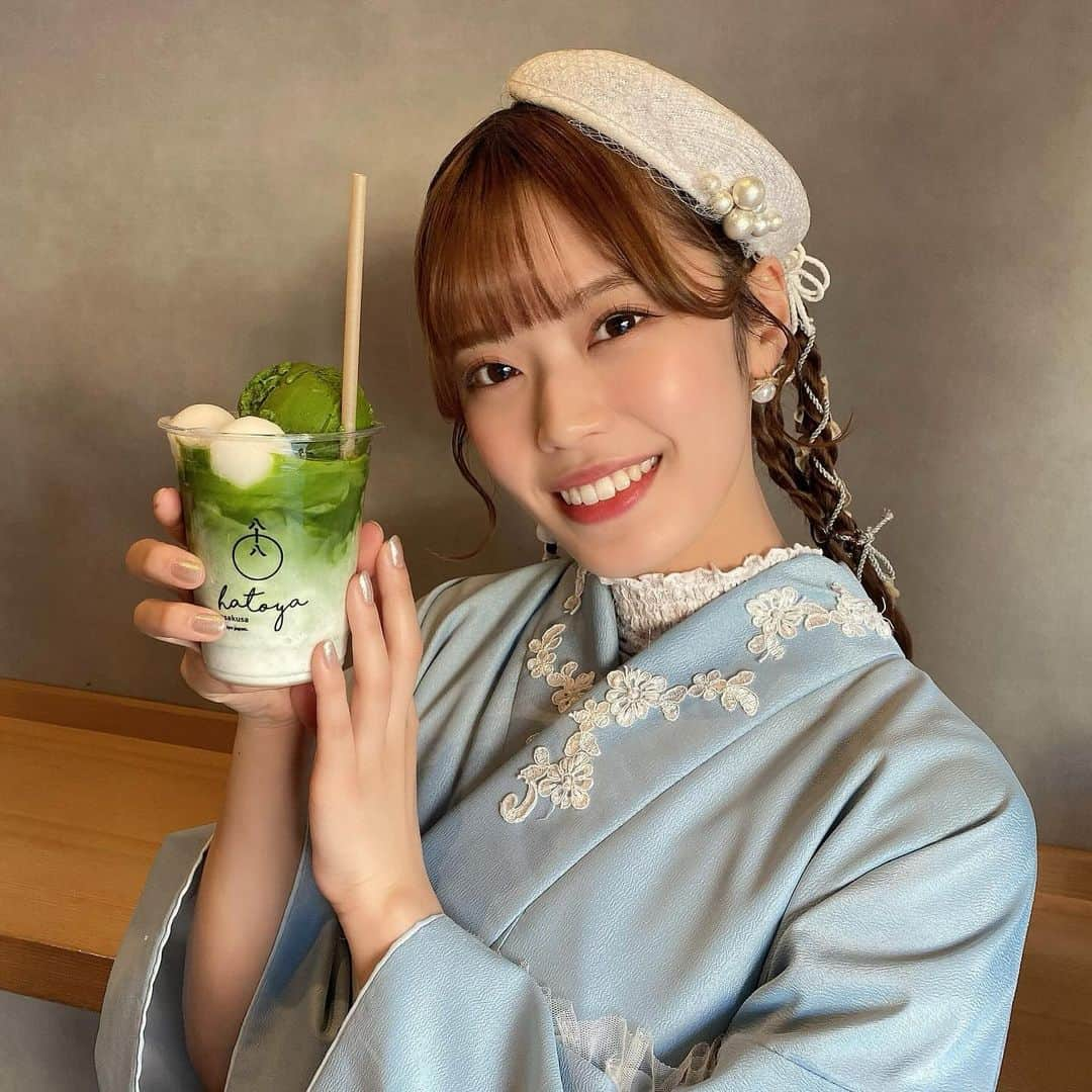 林茜実里さんのインスタグラム写真 - (林茜実里Instagram)「🌱 : 八十八浅草 : 本格的な抹茶の味😳 お抹茶たてて作ってくれてた🌱 途中で少し甘くしてもらえたよっ💭 : #浅草 #八十八浅草 #浅草カフェ #浅草抹茶 #抹茶ドリンク」12月16日 12時04分 - amirihayashi_pimms