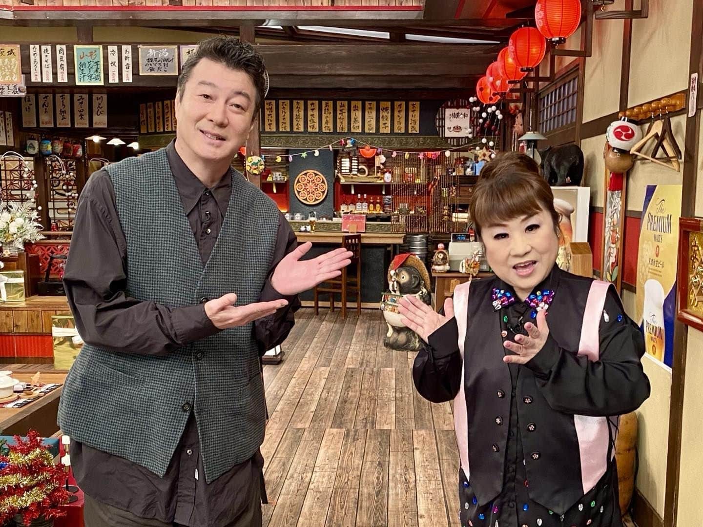 天童よしみのインスタグラム：「TBS系テレビ　人生最高レストラン 来週放送です　加藤浩次さんと私 是非ご覧下さいね 来週土曜日１１時半から  #インフルエンザA#高熱40度越え #休養# 1ヶ月前#ぶっ倒れ # 元気ハツラツ#ストレス発散」