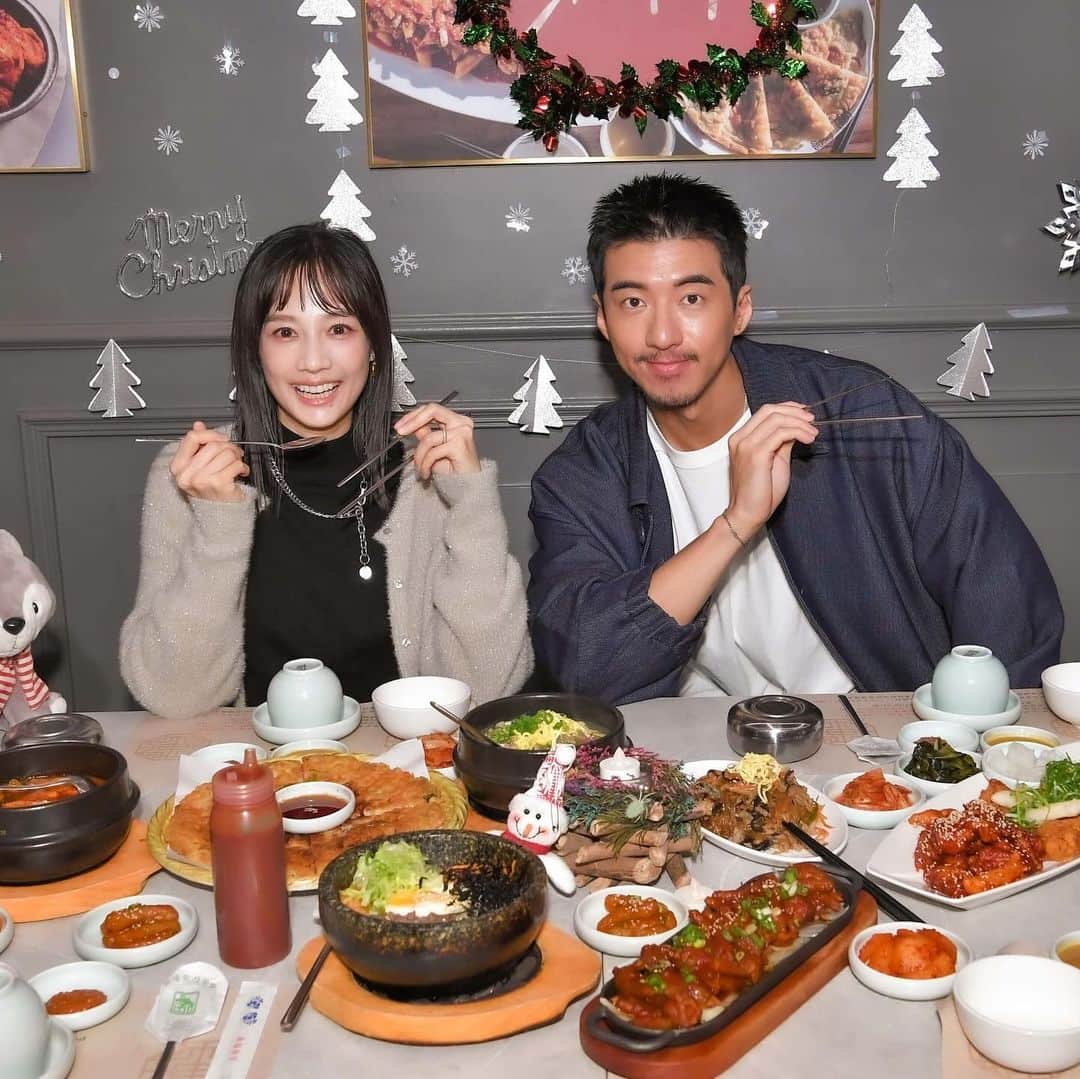 ジエン・マンシューさんのインスタグラム写真 - (ジエン・マンシューInstagram)「你懂，吃韓式料理嗎？  @gourmet_affairs_2023  #美食無間 #聖誕大餐 @surah_taiwan」12月16日 17時09分 - manshujian