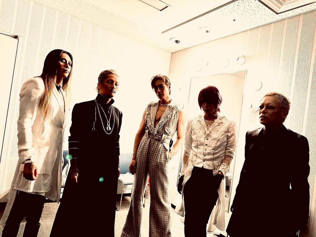 DIR EN GREYのインスタグラム：「We can't thank you enough for being such awesome fans in 2023. We are grateful for every moment we spent together. You are the reason why we create and perform. We hope to see you again in 2024 and share more amazing moments with you.  DIR EN GREY」