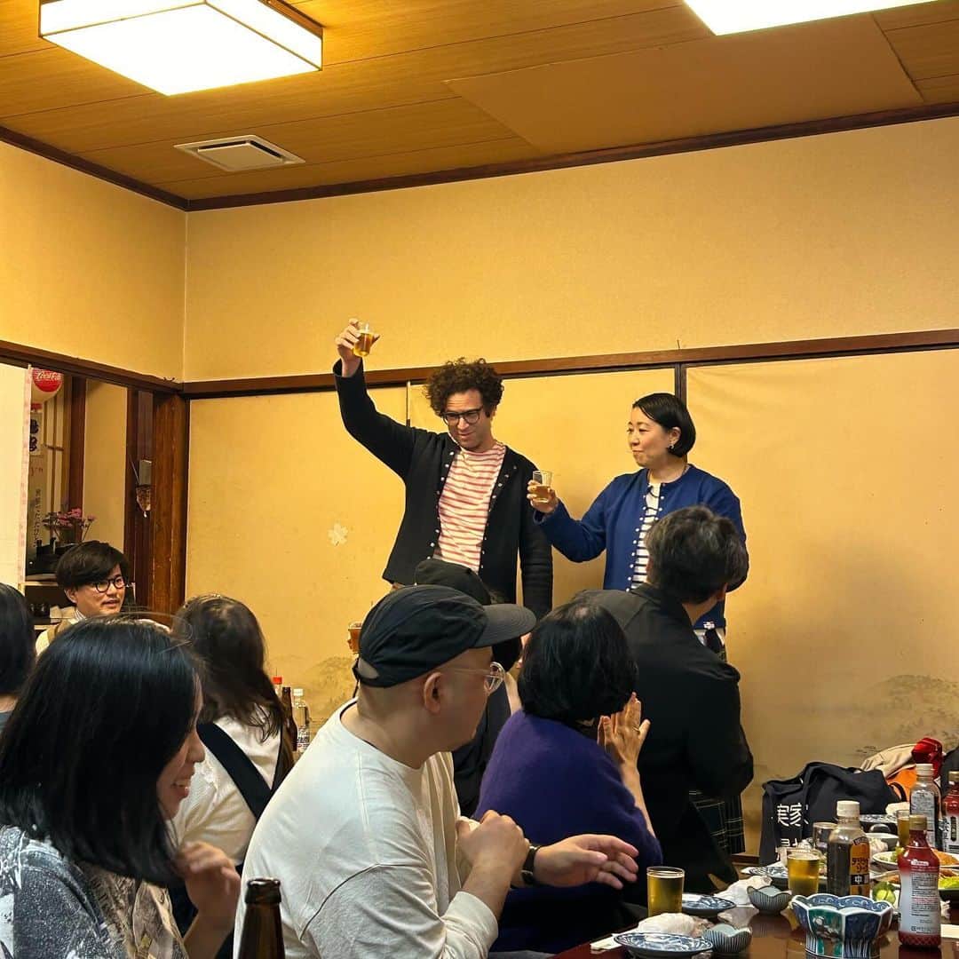 KEN KAGAMIのインスタグラム：「@misakoandrosen 忘年会」