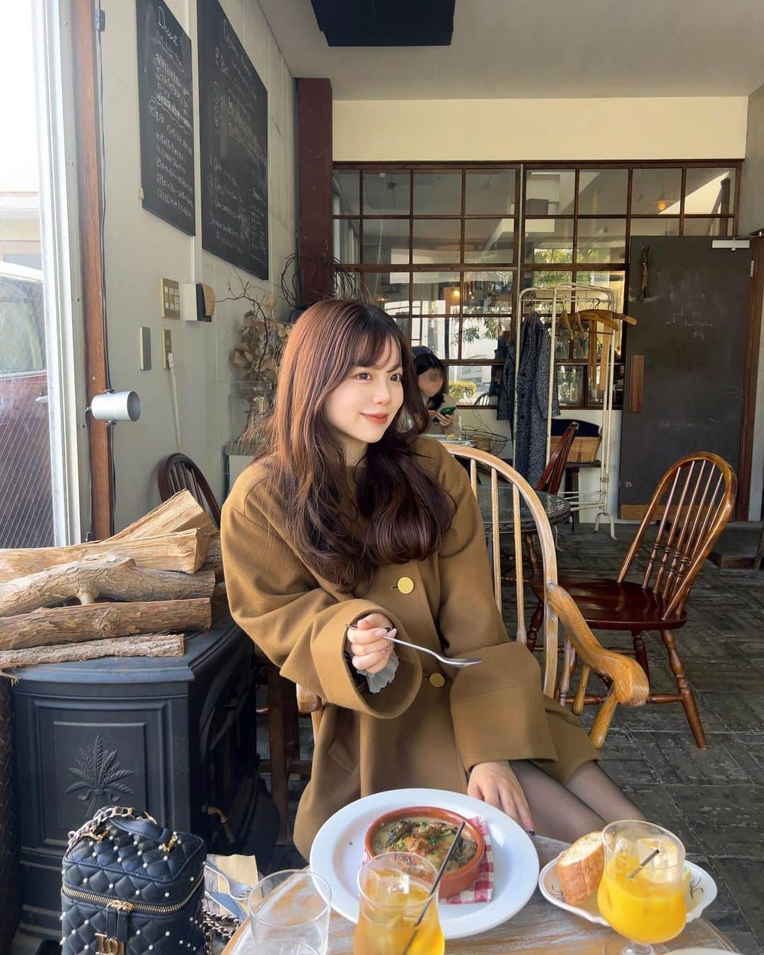 深結さんのインスタグラム写真 - (深結Instagram)「次はモーニングで行きたいな🥯」12月16日 21時31分 - __ange02