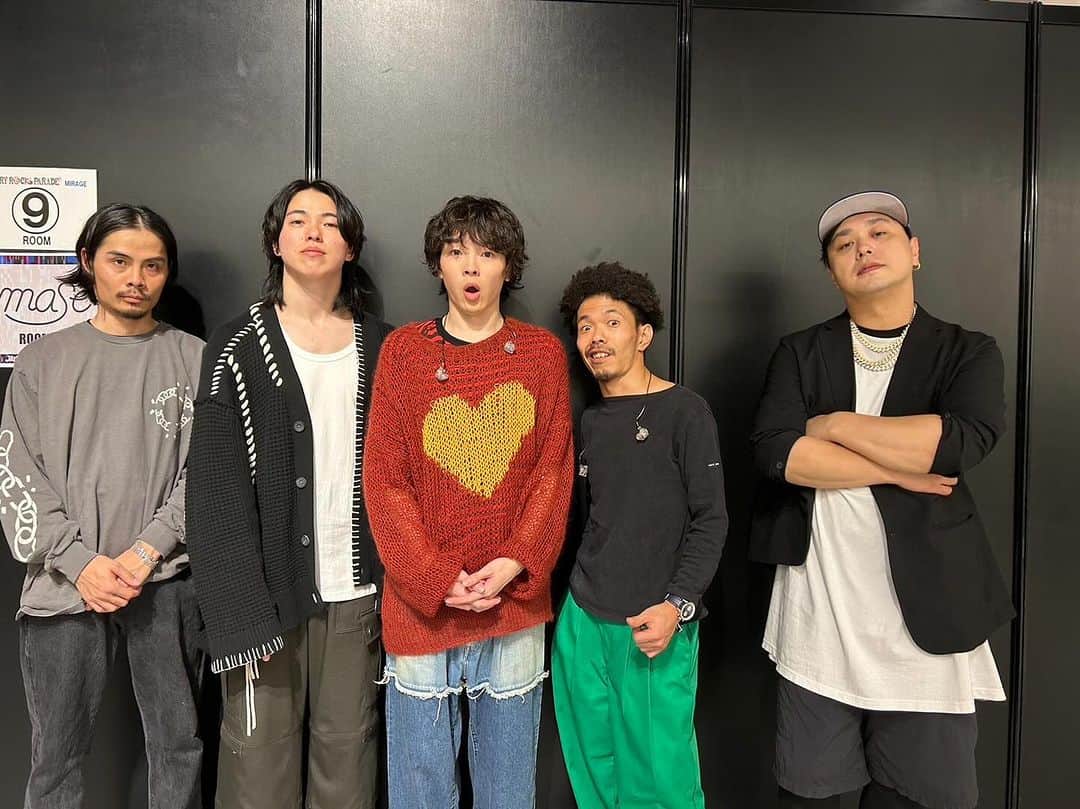 モリシーのインスタグラム：「imase  MERRY ROCK PARADE 2023 Nagoya.  #imase」