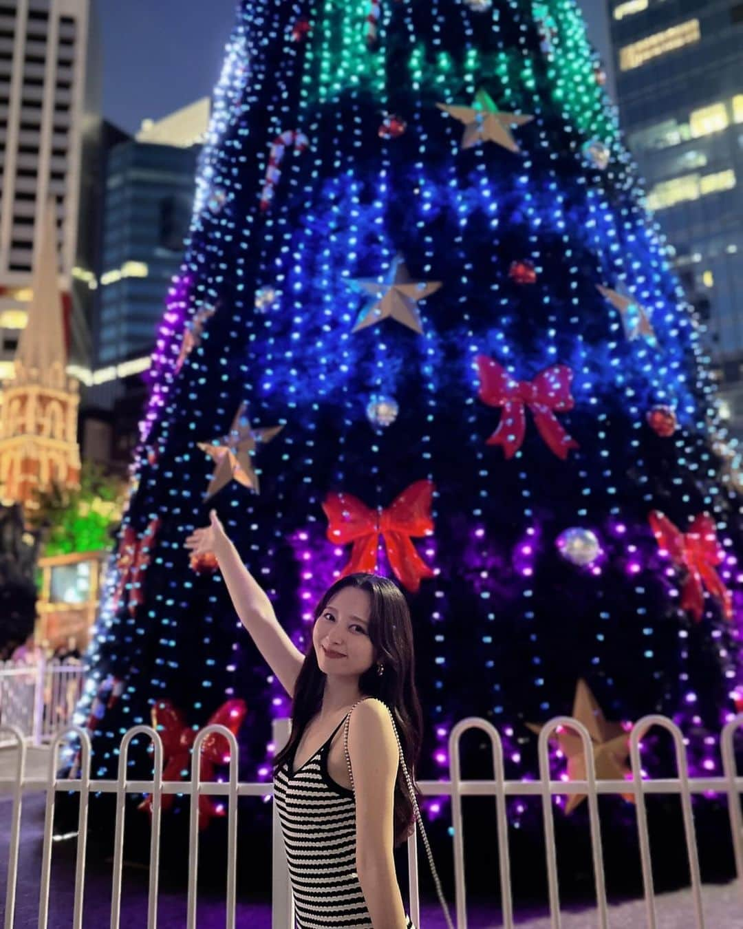 ななこさんのインスタグラム写真 - (ななこInstagram)「真夏のクリスマス🌲」12月16日 21時58分 - _nana._.com_