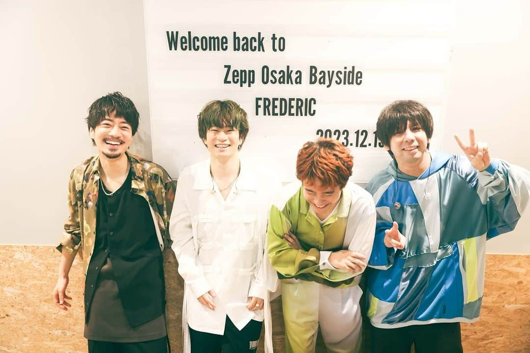 フレデリックさんのインスタグラム写真 - (フレデリックInstagram)「2023.12.16（土）Zepp Osaka Bayside 「FREDERHYTHM TOUR 2023-2024 " WELL 噛 ONE “」  #WELL噛ONE ツアー、大阪2日目！ 帰りたくない時間をありがとうございました🌙  #アクアスタジアム #ギフテッド  #フレデリック #frederic #FRDC #frederhythm #フレデリズム photo by @nabespg」12月16日 21時52分 - frederigram