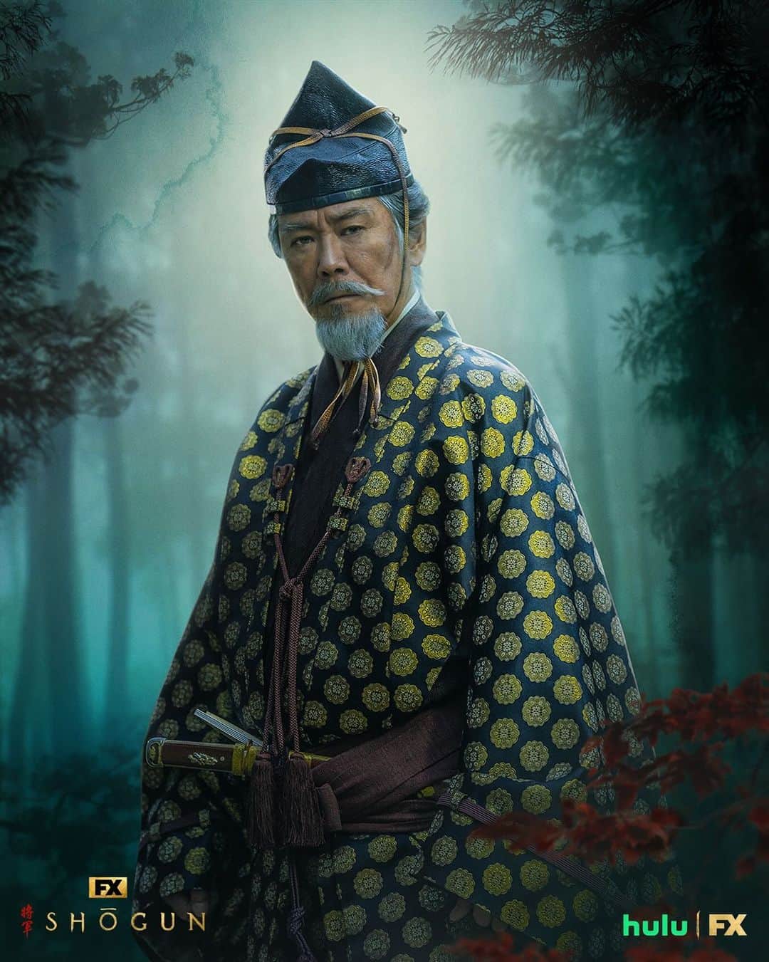 西岡徳馬のインスタグラム：「Tokuma Nishioka is Hiromatsu, loyal to Lord Toranaga, no matter the cost. FX’s Shōgun premieres 2.27 on Hulu and FX. #shogunfx」