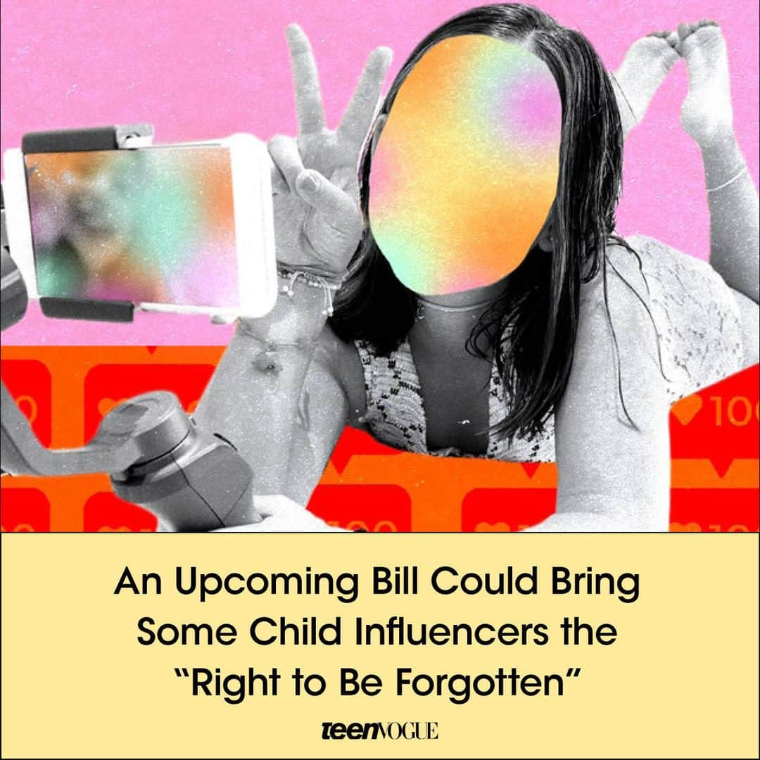 Teen Vogueのインスタグラム：「Maryland may become the second state in the country to protect the rights, privacy, and profits of child influencers. State delegate Jazz Lewis (jazzlewisformaryland) exclusively shared with Teen Vogue his plans to introduce a bill in January that, if passed, would follow in the footsteps of the Illinois legislation that made history as the first to address the monetary issues of online content featuring children. “I just see it as a necessary good to make sure that we are protecting our children and making sure they are compensated for their work, the same way child actors [are] compensated.” Read more at the link in bio.  (🎨: @lizcoulbourn)」