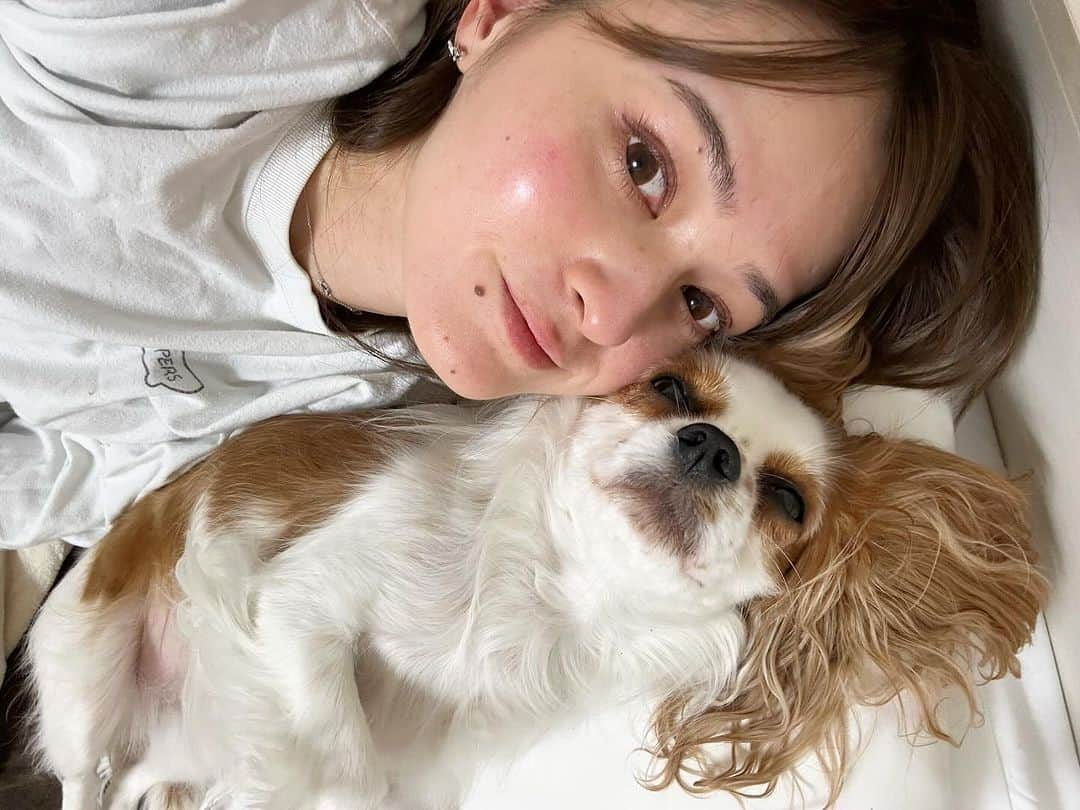 奥山夏織さんのインスタグラム写真 - (奥山夏織Instagram)「ティナちゃん❤️ いつも癒しをありがとう🥰 ・・・ #犬のいる暮らし #キャバリア#キャバリアキングチャールズスパニエル  #ティナ #犬好き #🐶 #子犬 #キャバリア子犬 #キャバリアパピー#2歳#成犬 #CavalierKingCharlesSpaniel #犬バカ#小型犬 #instadog #犬スタグラム#いぬすたぐらむ#極小キャバリア」12月17日 10時18分 - okuyama_kaori