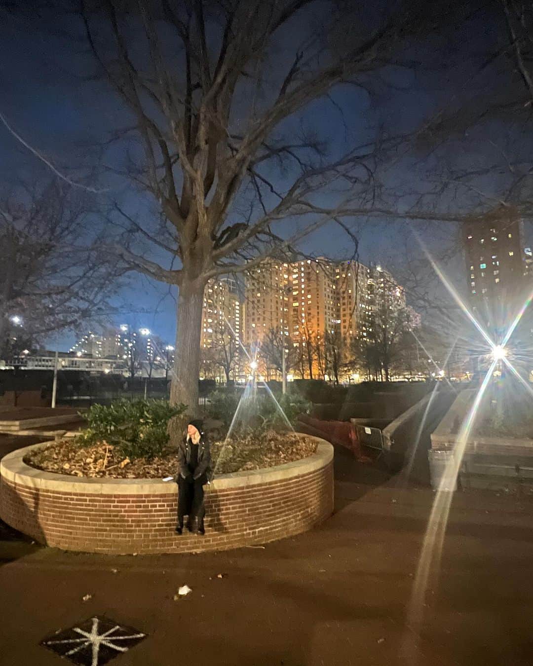 テイラー・モンセンさんのインスタグラム写真 - (テイラー・モンセンInstagram)「My own private park in NYC on a Saturday night ❤️🎄」12月17日 9時01分 - taylormomsen