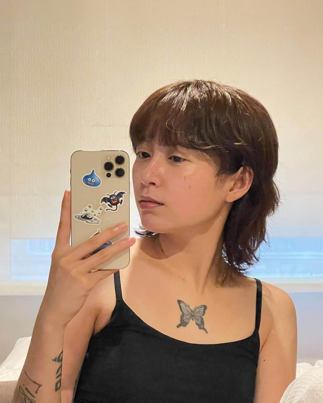 岡奈なな子（おかなちゃん）のインスタグラム：「髪切る前」