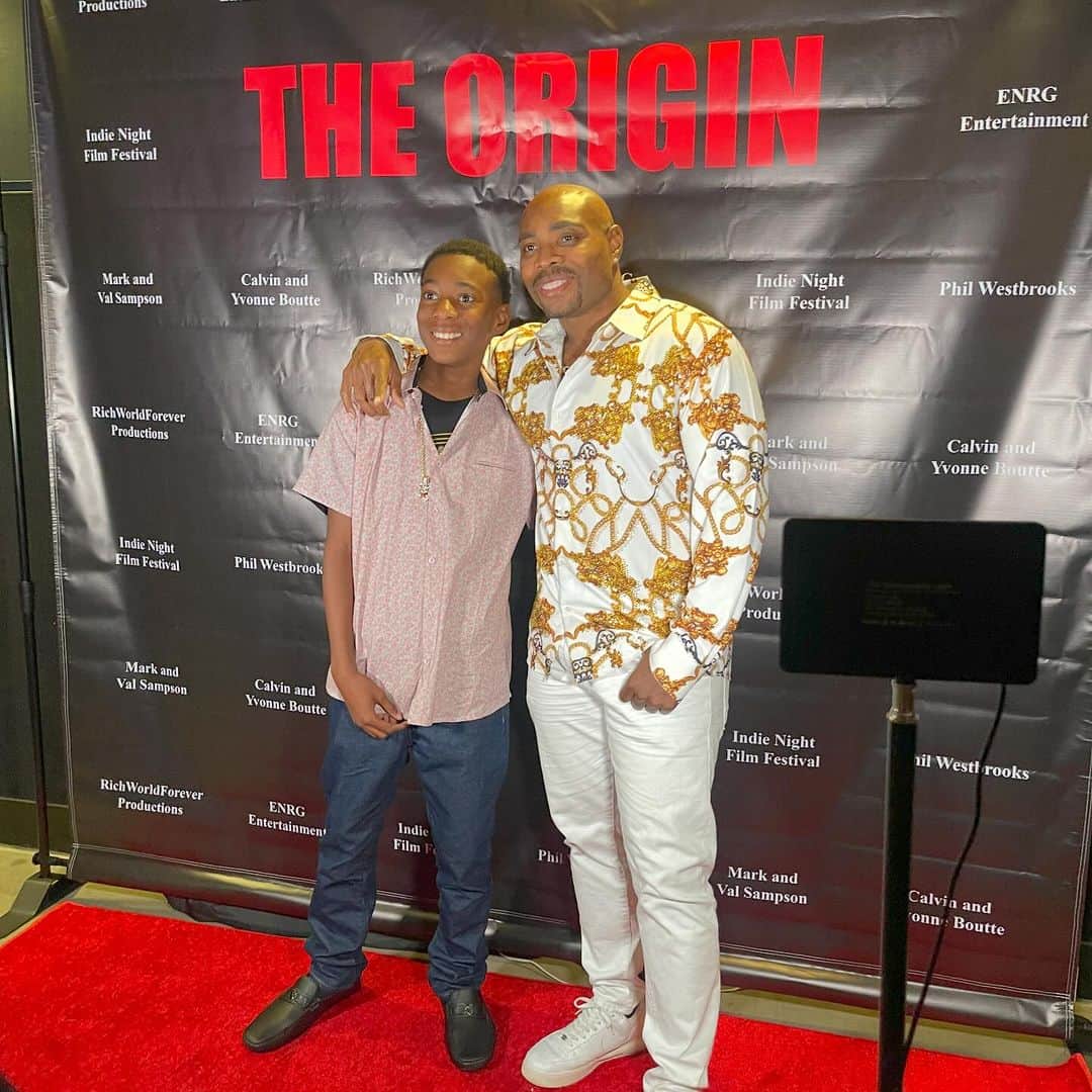 ページ・ケネディのインスタグラム：「What a wonderful experience being able to share the screen with my little man @kennedy_jayce in his first film. Wanna give a shout out to @jtasha_ and @attorneyjorge for putting together this wonderful project and including us to be a part of the journey. #TheOrigin」