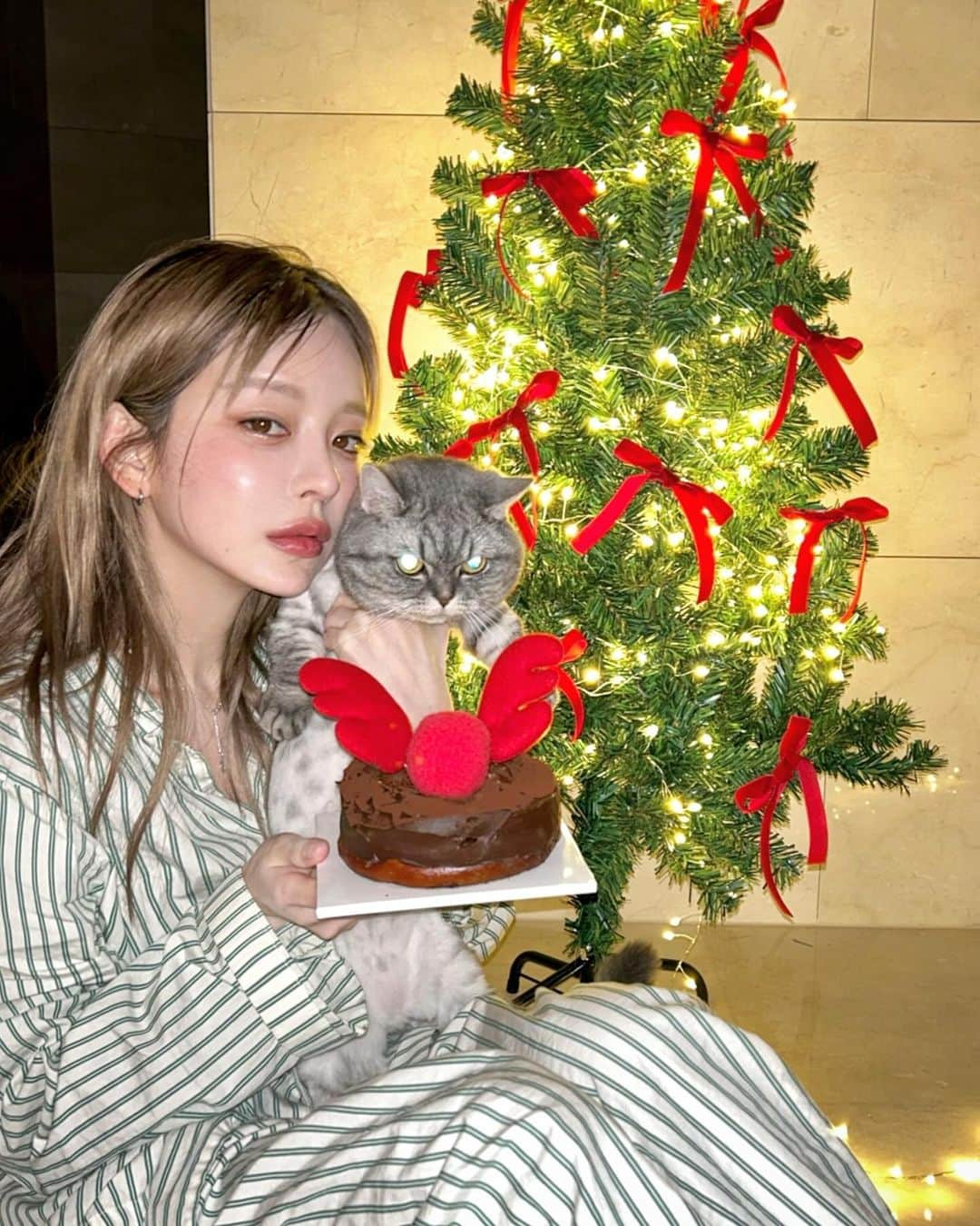 カン・テリさんのインスタグラム写真 - (カン・テリInstagram)「다들 행복한 연말❤️🎄🧑🏻‍🎄」12月17日 13時54分 - taeri__taeri