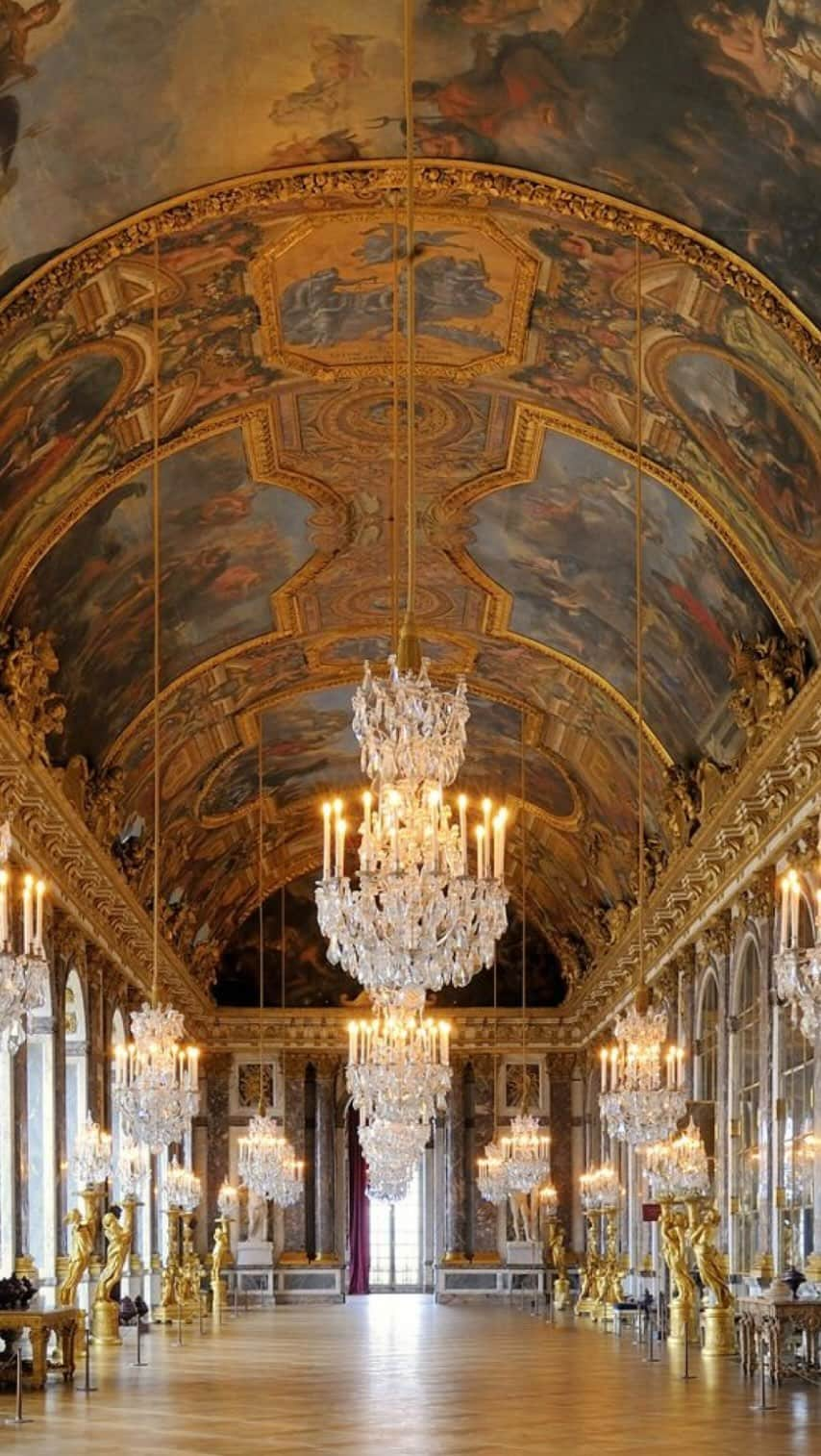 MARIのインスタグラム：「Versailles, Paris🇫🇷✨  美しいヴェルサイユ宮殿に本当に感動✨  J'ai été vraiment émue par le magnifique château de Versailles ✨ Le monde est si vaste et si beau ✨  #versaillespalace  #versailles  #parisfrance」