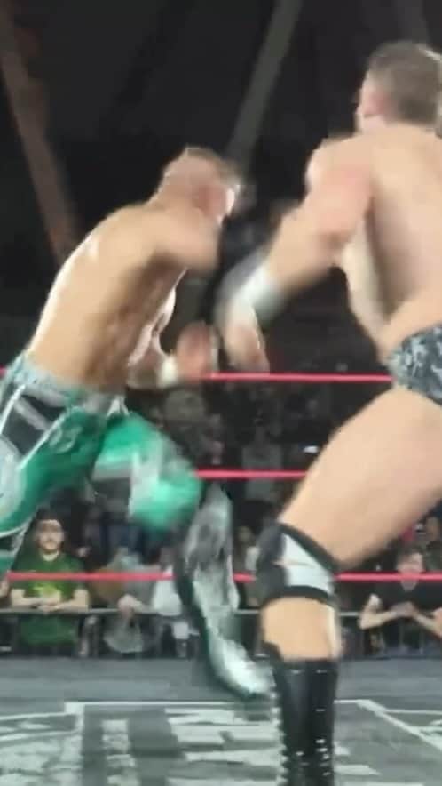 ウィル・オスプレイのインスタグラム：「Swing.  @RevProUK Uprising ‘23 is now available to watch on revproondemand.com」