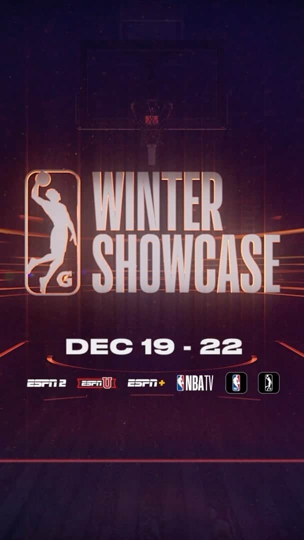 NBAのインスタグラム：「You think this is just another tournament? Think again! 31 G League teams are ready to go in Orlando for the 2023 #GLeagueWinterShowcase. The opportunity to go from #ShowcaseToShowtime starts on Dec. 19! Learn more at http://gleague.nba.com/wintershowcase」