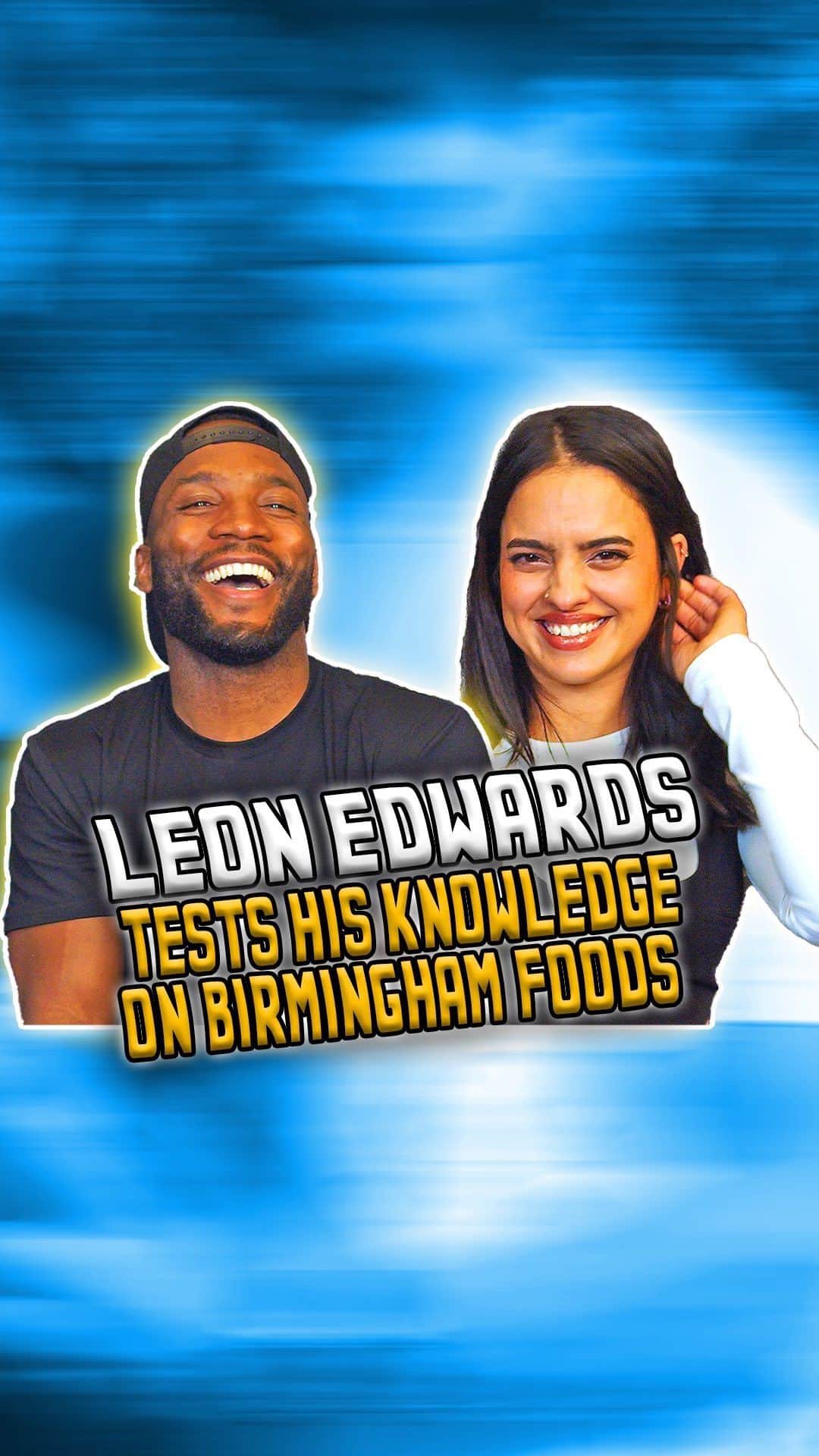 UFCのインスタグラム：「Are these real British foods? Can anyone confirm? 😂🇬🇧 @leonedwardsmma didn’t know any of these Birmingham foods LOL  Full interview in bio   #ufc #ufc296 #leonedwards」
