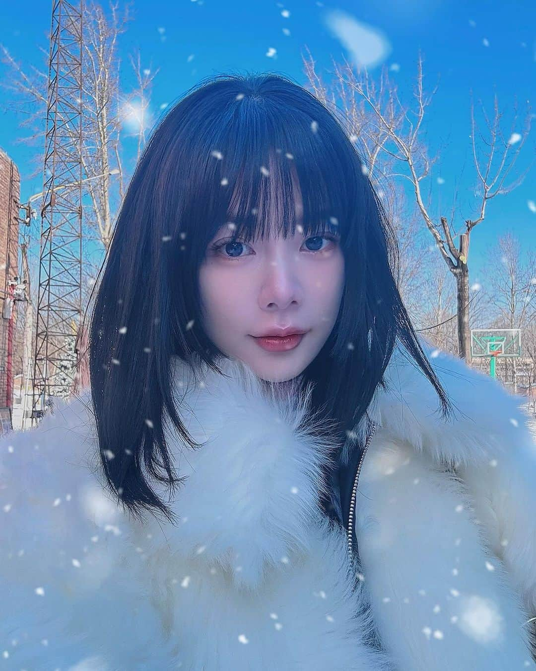 クララのインスタグラム：「❄️」