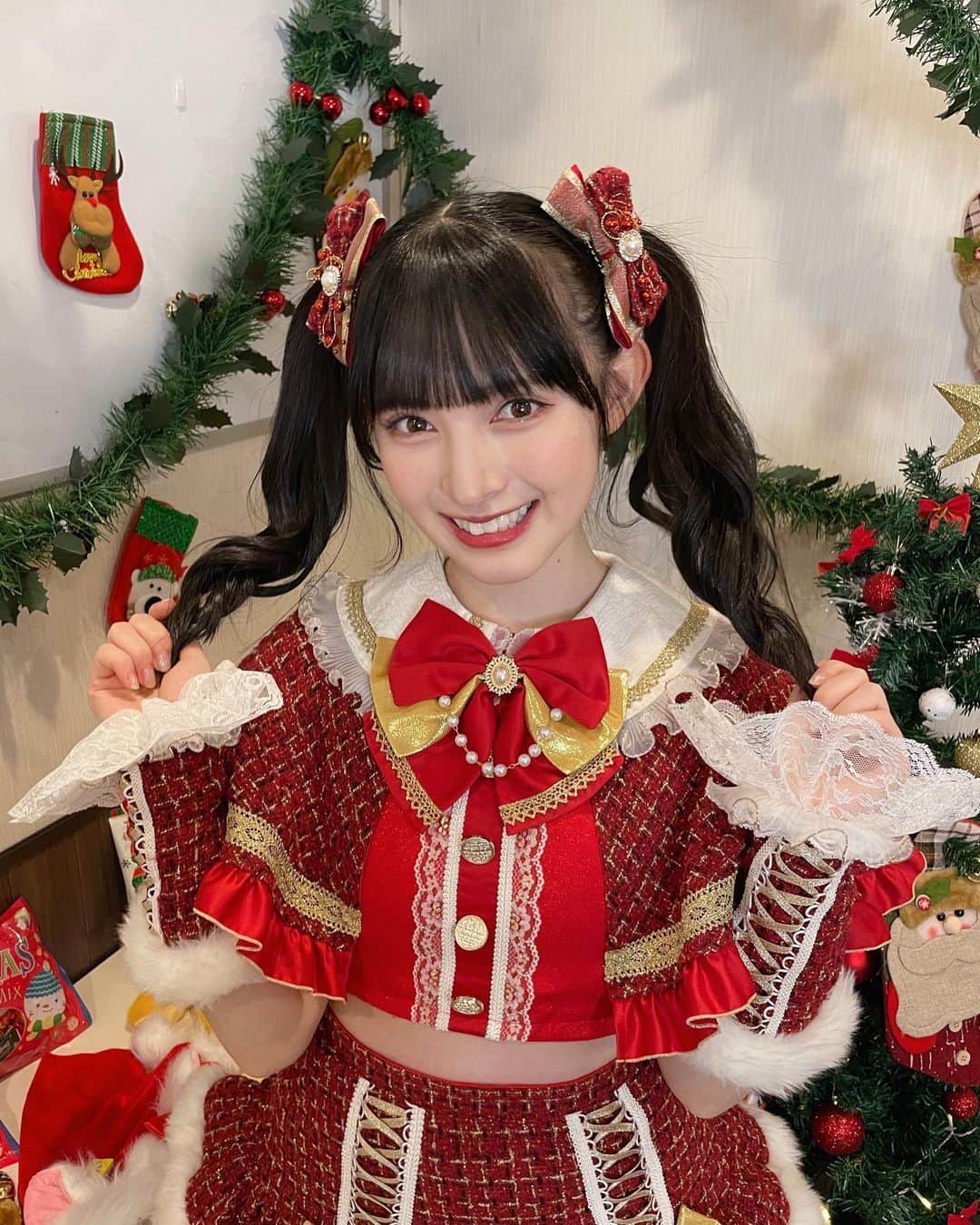 菅田愛貴さんのインスタグラム写真 - (菅田愛貴Instagram)「クリスマス衣装🎅🏻  #クリスマス #christmas #ときクリ2023 #クリスマス衣装 #アイドル #とき宣 #菅田愛貴」12月17日 21時16分 - akisudaofficial