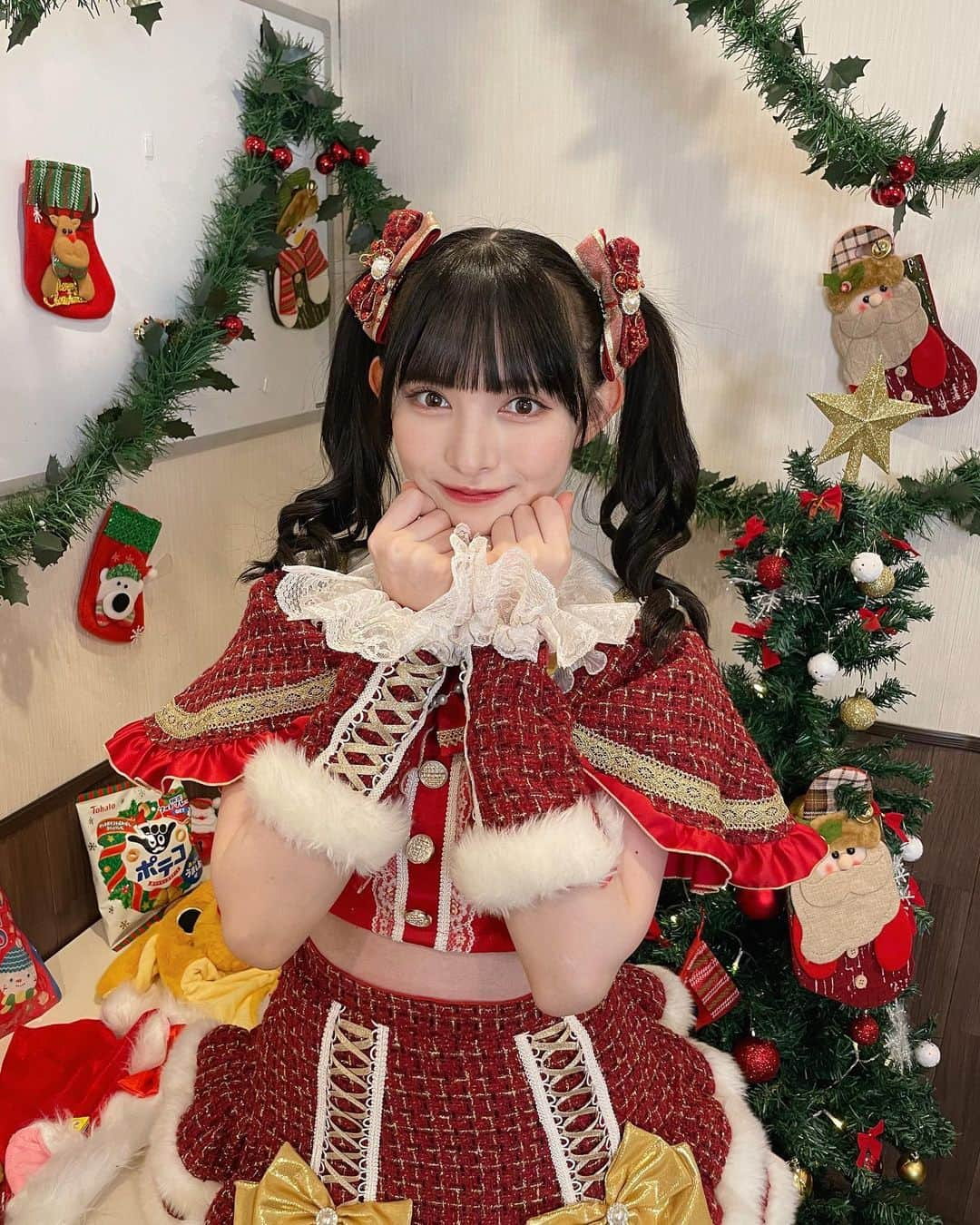 菅田愛貴のインスタグラム：「クリスマス衣装🎅🏻  #クリスマス #christmas #ときクリ2023 #クリスマス衣装 #アイドル #とき宣 #菅田愛貴」