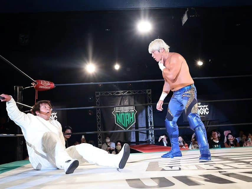 プロレスリング・ノアさんのインスタグラム写真 - (プロレスリング・ノアInstagram)「明日は12.18【 #MONDAYMAGIC ep FINAL】新宿FACE大会開催‼️‼️‼️  🎫チケットSOLD OUT‼️ 🖥WRESTLE UNIVERSEで独占生中継‼️ 👀https://www.wrestle-universe.com/lives/wnBr7qWQqBvWPJVpuoRv84  MONDAYMAGIC ADのNOSAWA論外が予告した12.18新宿 ep FINALで踏まれる「ものすごい地雷」とは⁉️  会場、配信でラストの“月曜日の魔法”もリアルタイムでお楽しみください‼️  『MONDAY MAGIC ep FINAL』 🏢東京・新宿FACE 📅12月18日(月) 🕓️19:00開始／18:15開場 . ■大会詳細・チケット情報はこちら↓ https://www.noah.co.jp/news/5228/ ⚪詳しくはプロフィール画面に記載のURLからご覧ください . 🖥WRESTLE UNIVERSE生配信‼️ 👀https://www.wrestle-universe.com/lives/wnBr7qWQqBvWPJVpuoRv84 . 🔥NOAHを見るならレッスルユニバース‼️🔥 . 🖥️【WRESTLE UNIVERSEはこちら】 👀https://www.wrestle-universe.com/ . . . Tomorrow‼️【MONDAY MAGIC ep FINAL】Shinjuku FACE Show‼️‼️‼️  🎫Ticket SOLD OUT‼️ 🖥️Live Streaming on WRESTLE UNIVERSE‼️ 👀https://www.wrestle-universe.com/lives/wnBr7qWQqBvWPJVpuoRv84  『MONDAY MAGIC ep FINAL』 🏢Tokyo, Shinjuku FACE 📅Dec.18.2023 🕓️Start.19:00pm(JST) . 🖥️Live Streaming on WRESTLE UNIVERSE‼️ 👀https://www.wrestle-universe.com/lives/wnBr7qWQqBvWPJVpuoRv84 . Hello to all Pro-Wrestling fans overseas!! WRESTLE UNIVERSE ,the leading wrestling video subscription site,Please register!! . ⏯️WRESTLE UNIVERSE is here!! 👀https://www.wrestle-universe.com/ . . . #noah_ghc #プロレスリングノア #prowrestlingnoah #プロレス #prowrestler #prowrestling #ABEMA #wrestleUNIVERSE #プロレスフォト #instaprowrestling」12月17日 21時19分 - noah_ghc