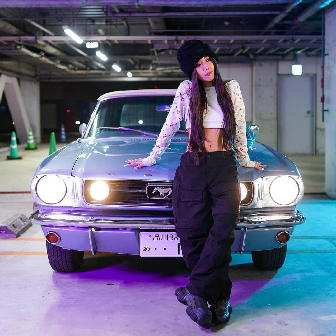 AYA a.k.a. PANDAさんのインスタグラム写真 - (AYA a.k.a. PANDAInstagram)「66' Ford Mustang  GT Convertible」12月17日 22時03分 - ayaakapanda