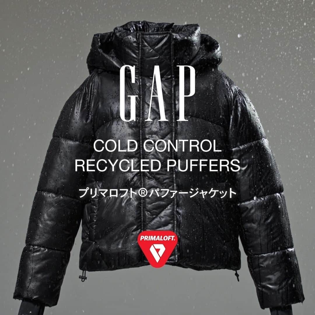 Gap Japanのインスタグラム：「【Black Friday Sale開催中！】 アウターウェアは50％OFF！  ダウンのように暖かく、濡れても暖かい。 軽量かつ丈夫で保温性に優れた「プリマロフト®」を使用したプレミアムな着心地のパファージャケットが登場！  ＊セールアイテムは対象外・一部除外品あり #gap #primaloft #Outerwear #blackfriday2023」