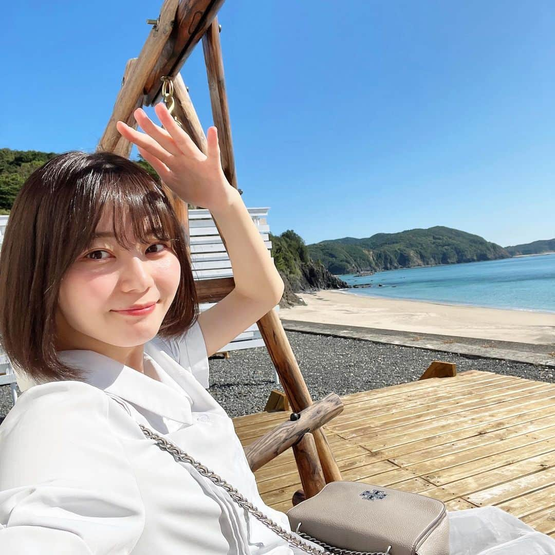 いけちゃんのインスタグラム：「1人グランピング🏕🌿 自然に囲まれてリフレッシュのワイ🙋‍♀️」