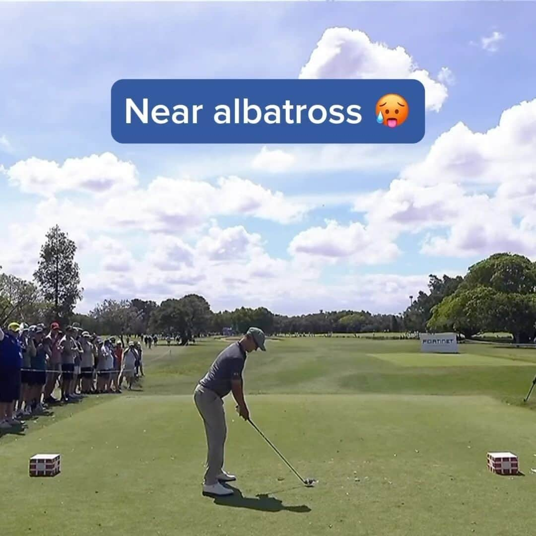 アダム・スコットのインスタグラム：「A near albatross from @adamscottofficial 🥵  #AusPGA」