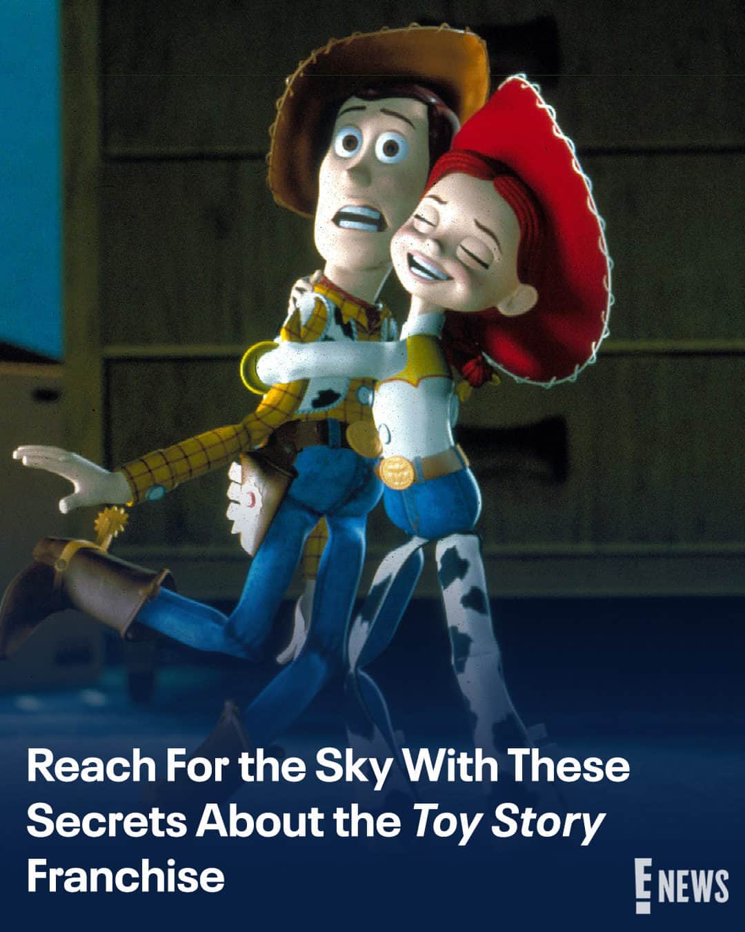 E! Onlineのインスタグラム：「More than 30 years later, fans still have a friend in Sheriff Woody. 🥹 We're revealing BTS secrets about #ToyStory at the link in bio. (📷: Shutterstock)」