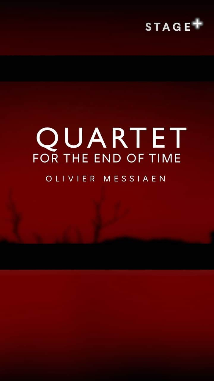 アリス＝紗良・オットのインスタグラム：「In a film by @ajrstaples, @alicesaraott_official is joined by @thomasreif_official, @sebastianklinger.cello, and @sebastianmanz.clarinet in Messiaen’s Quartet for the End of Time. Using iridescence and light projection, the film seeks to allow the viewer to experience Messiaen’s hallucinations during the music’s composition in a World War II prisoner-of-war camp. Stream starting this weekend on #StagePlus.」