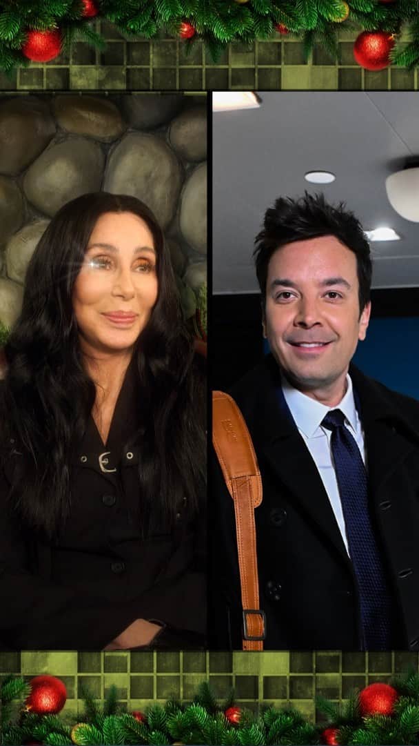 ジミー・ファロンのインスタグラム：「You’ve heard of Elf on the Shelf, now get ready for… @cher #FallonTonight」