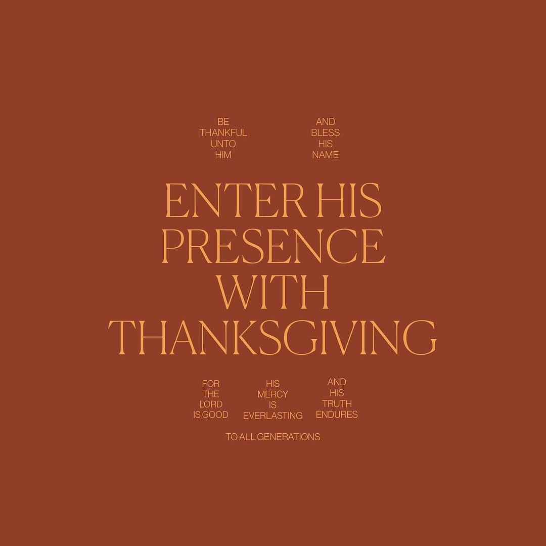 カリ・ジョブのインスタグラム：「“Enter His gates with thanksgiving and His courts with praise; give thanks to Him and praise His name. For the Lord is good and His love endures forever; His faithfulness continues to all generations.” Psalm 100:4-5」
