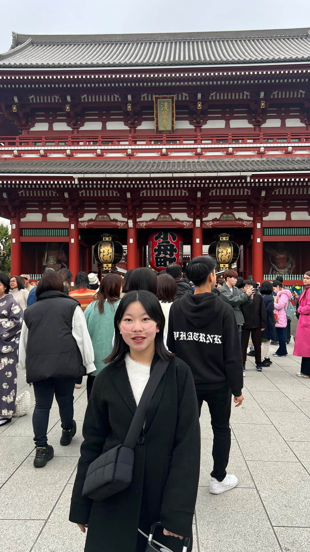 yukiのインスタグラム：「⛩️ #tokyo #東京 #asakusa  #浅草  #milka」