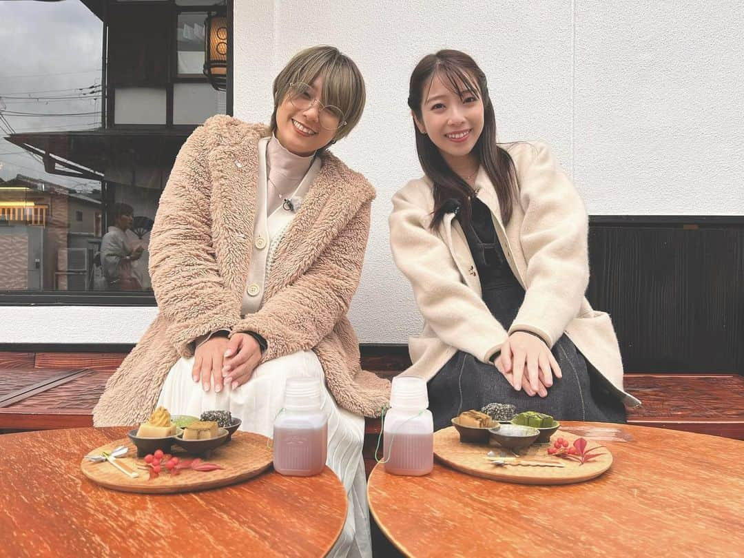 小椋寛子のインスタグラム：「おは土ロケでちろるちゃんと嵐山に行ってきました☺️ 明日の「土日どーする⁈」で放送です😊  #おは土 #おはよう朝日土曜日です #ABCテレビ #京都 #嵐山」