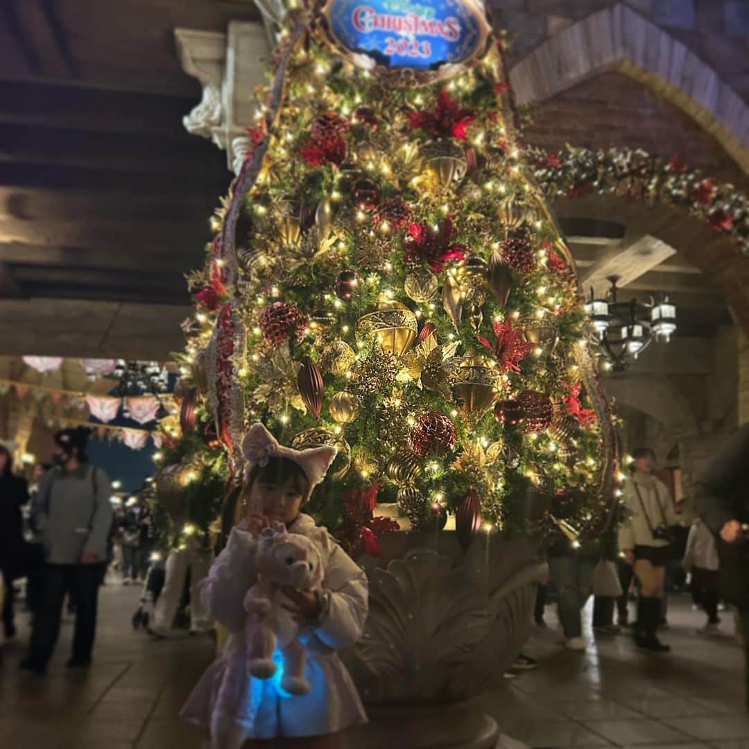 mariomi324さんのインスタグラム写真 - (mariomi324Instagram)「綺麗に撮れた夜景と家族写真とか👨‍👩‍👧‍👧📸 ⭐︎ パパとお揃いのミッキーのトレーナーで行ったんだけど、全然映ってなくて笑う😂 ⭐︎ 今年もやっぱりディズニーは最高でした✨ でも春くらいにリベンジしたいなー🥲🥲🥲 ✳︎ ✳︎ ✳︎ ✳︎ #ダッフィーフレンズ #duffyandfriends #リーナベル #ジェラトーニ #リーナベルコーデ #ジェラトーニコーデ  #ディズニークリスマス #ディズニーシー #disneysea #disneygram #disneyphotography #disneylove  #6歳 #3歳 #姉妹ママ #kidsfashion #キッズコーデ #キッズファッション #ig_kids #sisters #姉妹リンクコーデ #リンクコーデ #姉妹お揃い  #姉妹コーデ #親バカ部 #子連れディズニー #kidsfashion #kidstagram #instakids #kidsphotography」11月24日 9時21分 - mario_ym324