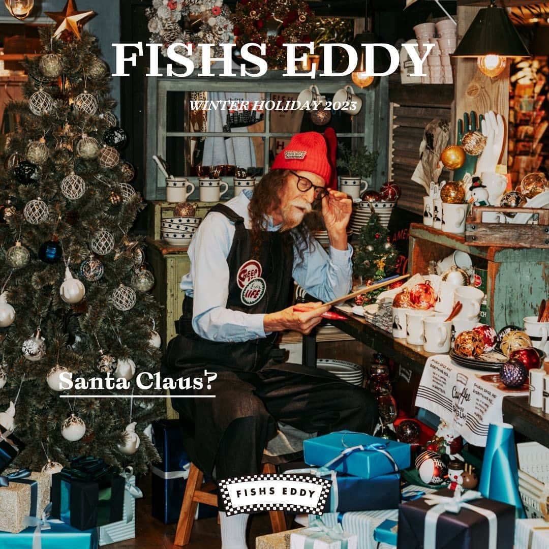 niko and ...さんのインスタグラム写真 - (niko and ...Instagram)「. FISHS EDDY(フィッシュエディ)  WINTER HOLIDAY 2023  「Is that man Santa Claus???」  FISHS EDDY(フィッシュエディ) が贈る 初公開！サンタクロースの日常をお届けっ クスっと笑えて、どこか共感しちゃう...  サンタクロースと一緒に クリスマスのカウントダウンスタート！！ ※皆も一緒にクリスマスの準備をしてね🎄  -—————————————— クリスマスまであと ３１日 !!!!! -——————————————  #FishsEddyU #FishsEddy #FishsEddy🗽 #フィッシュエディ #ちょっと冒険的なアイテムに出会える #セレンディピティ体験」11月24日 10時02分 - nikoand_official