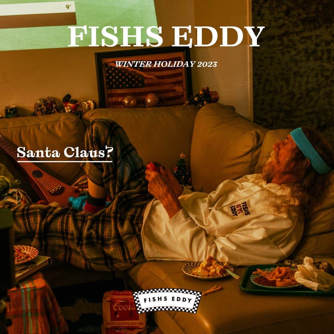 niko and ...さんのインスタグラム写真 - (niko and ...Instagram)「. FISHS EDDY(フィッシュエディ)  WINTER HOLIDAY 2023  「Is that man Santa Claus???」  FISHS EDDY(フィッシュエディ) が贈る 初公開！サンタクロースの日常をお届けっ クスっと笑えて、どこか共感しちゃう...  サンタクロースと一緒に クリスマスのカウントダウンスタート！！ ※皆も一緒にクリスマスの準備をしてね🎄  -—————————————— クリスマスまであと ３１日 !!!!! -——————————————  #FishsEddyU #FishsEddy #FishsEddy🗽 #フィッシュエディ #ちょっと冒険的なアイテムに出会える #セレンディピティ体験」11月24日 10時02分 - nikoand_official